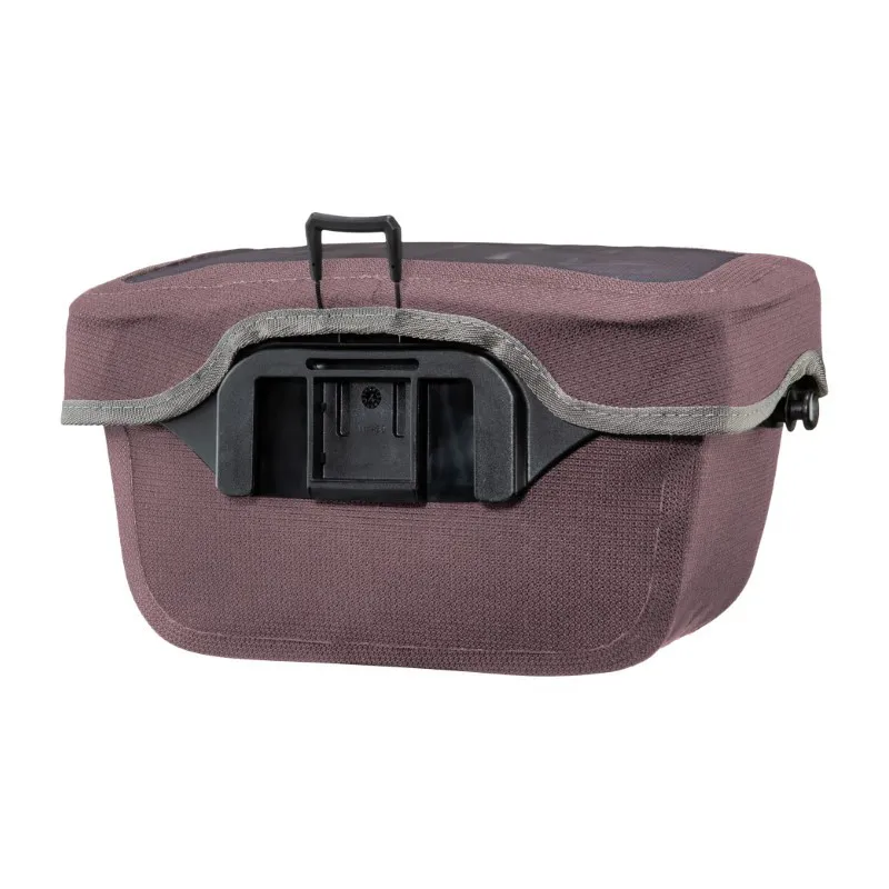 Ortlieb Ultimate Six Urban 5L Handlebar Bag in Ash Rose Pink-1